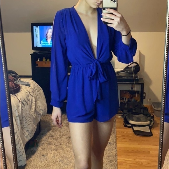 Blue romper - Picture 1 of 4